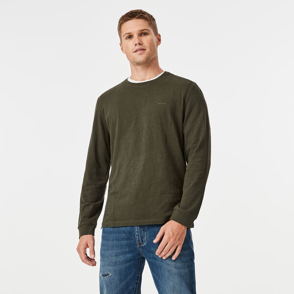 Timm Long Sleeve Shirt, Khaki, hi-res